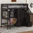 Imantas Kids Twin Loft Bed with Drawers-2144086730