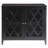 Black Console Table, With Shelf Inside