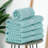 Collection de serviettes texturées 100% coton Mulaayam-108232744