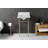 Kingston Brass Edwardian 19-Inch Carrara Marble Console Sink with Brass Legs (8-Inch, 3-Hole)