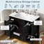 Meuble-lavabo 36 po avec lavabo en céramique-609063473