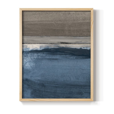 Midnight Sky I Framed Print - Solid Wood