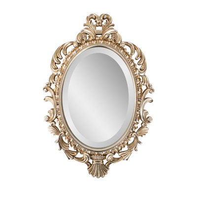 Bitozeves of Silver Petite Mirrors- Oval