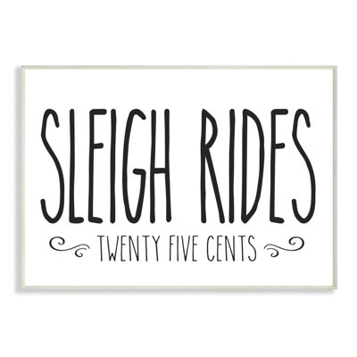 " Sleigh Rides "