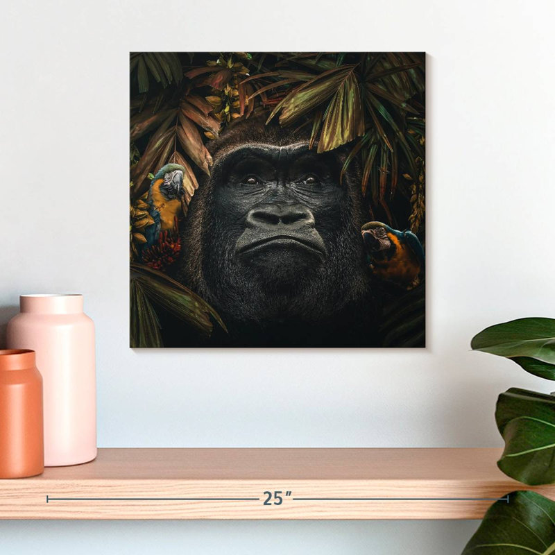 Brampt Gorilla II, 16" H x 16" W