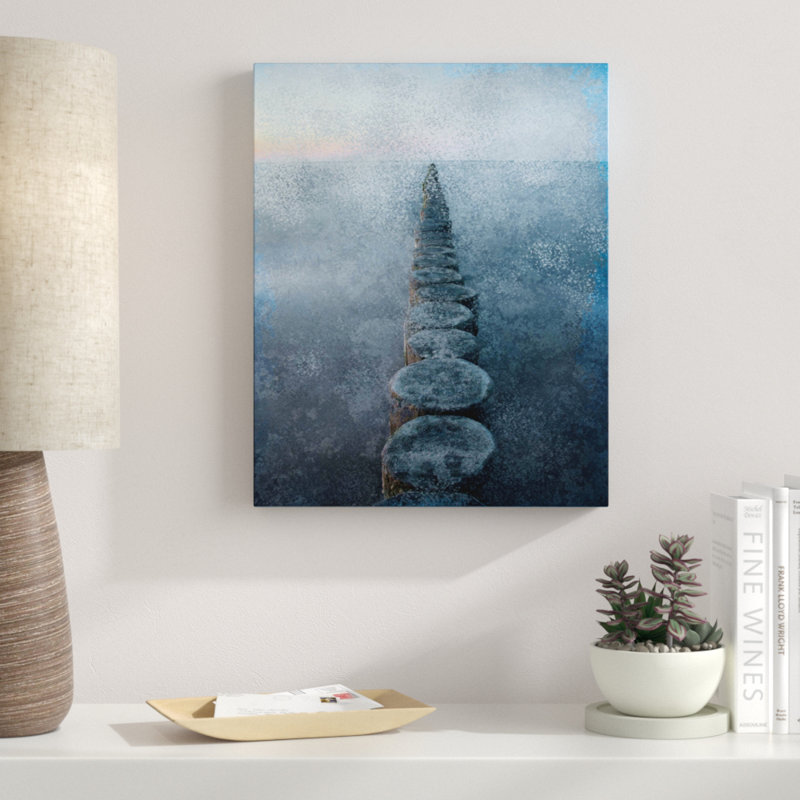 «In a Row», reproduction d'impression sur toile tendue