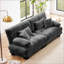 Canapé modulaire capitonné en chenille pour salon-1803640847