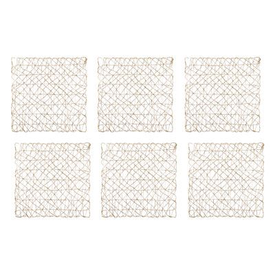 Gryska Paper No Pattern Square Placemat