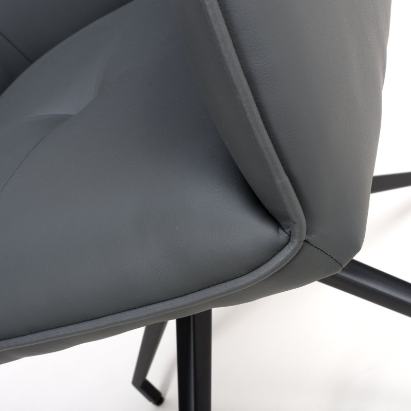 Huttonsville Upholstered Dining Chair, Grey