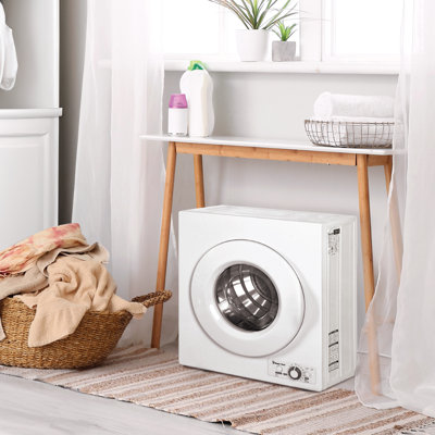 Magic Chef 2.6-Cu. Ft. Compact Electric Dryer in White