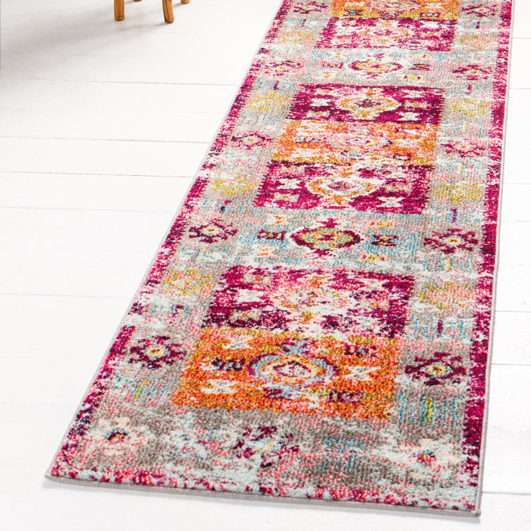 Ector Washable Geometric Indoor Rug