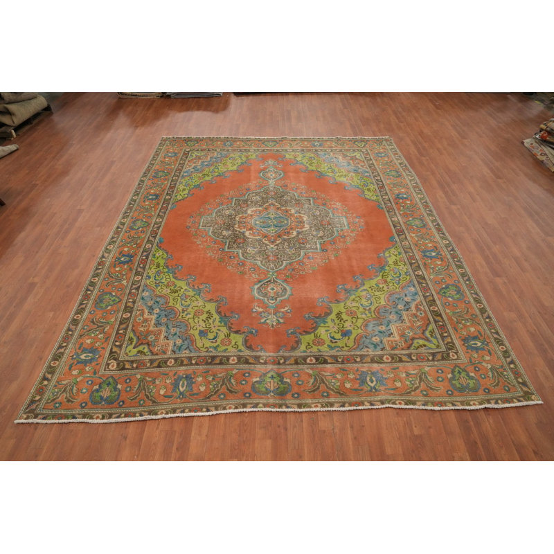 Tapis traditionnel en laine 9 x 12