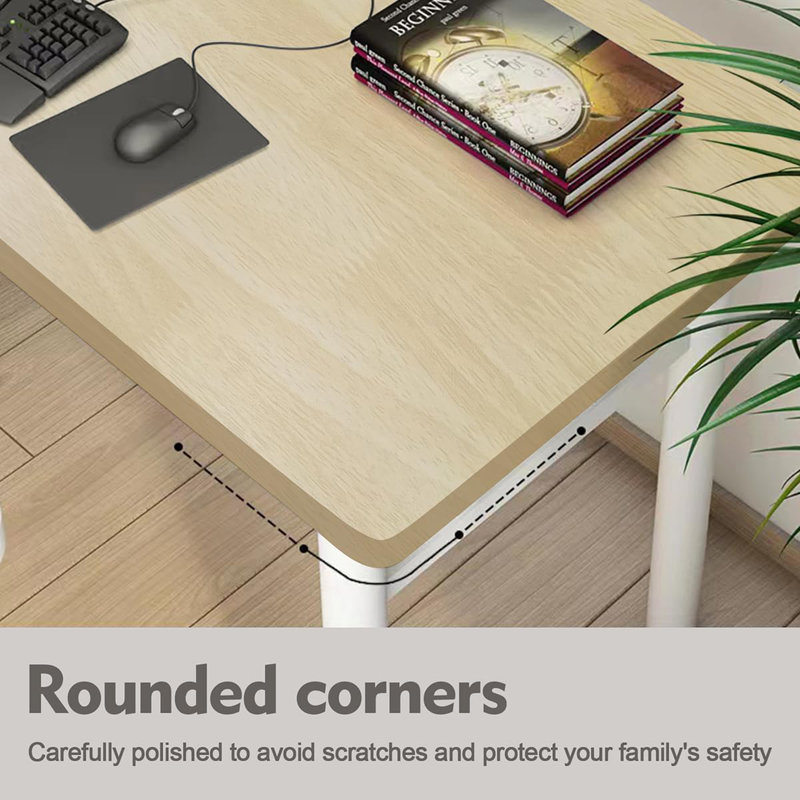Computer Desk Study Table No Assembly Required, Writing Computer Desk Space Saving Foldable Table