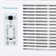 Keystone 5,000 BTU Window-Mounted Air Conditioner with Follow Me LCD Remote Control