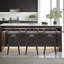 Tabouret de bar pivotant à hauteur de comptoir ou de bar avec dossier bas ouvert en similicuir et bois-80824322-41670447-44179697
