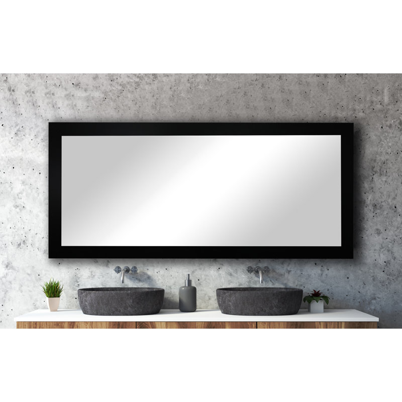 Mirror, 33" x 50", Black