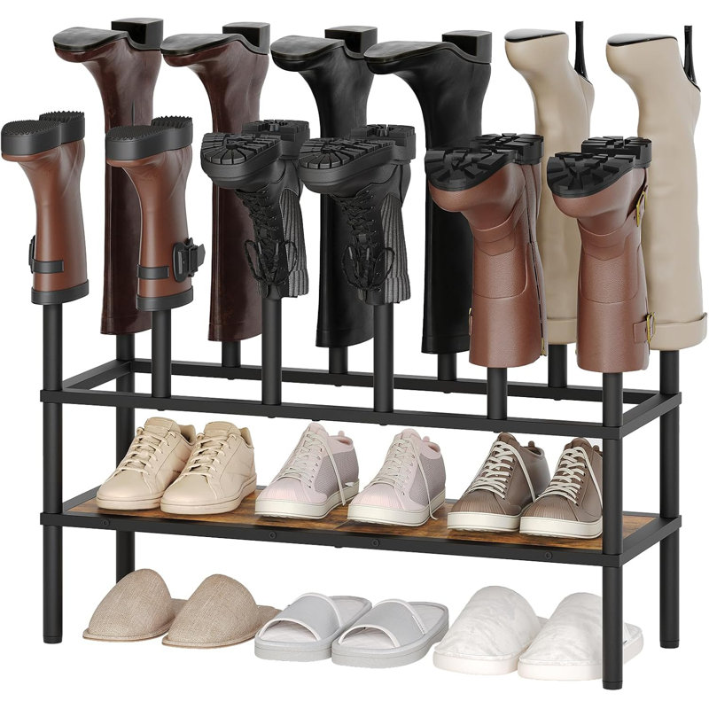 Range-chaussures autoportant, range-bottes hautes, range-chaussures pour garde-robe, rangement pour chaussures de cowboy