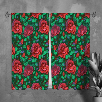 Mutsa Room Darkening Curtain Pair