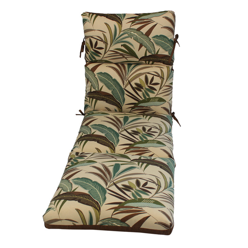 Coussin de chaise longue d'extérieur en Sunbrella