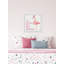 Dreaming Pink Christmas - Single Picture Frame Print-480692007