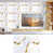White Marble + Gold Effect