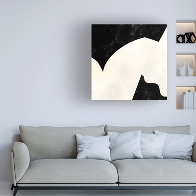 Art mural sur toile tendue - Laura Gibson, art mural "L'espace entre VI" pour le salon, la chambre à coucher ou le bureau - 24 x 24