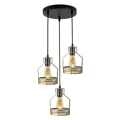 Burke 3 - Light Cluster Pendant
