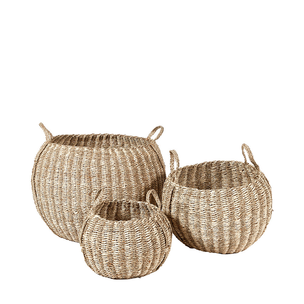 Bay Isle Home Seagrass Decorative Basket