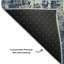 Tapis abstrait lavable à la machine de qualité supérieure Mayfield AMF1008-529371476