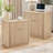 23'' Fluted Nightstand With Mid-Century Modern-605077749