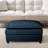 35.43" Upholstered Chenille Ottoman-629409759