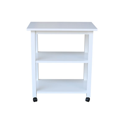 Jaielle Solid Wood Kitchen Cart