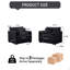 Ensemble de 2 chaises d'appoint surdimensionnées en chenille-701249024