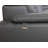 Dark Gray Genuine Leather Sofa with Adjustable Headrest-441121516-530621617