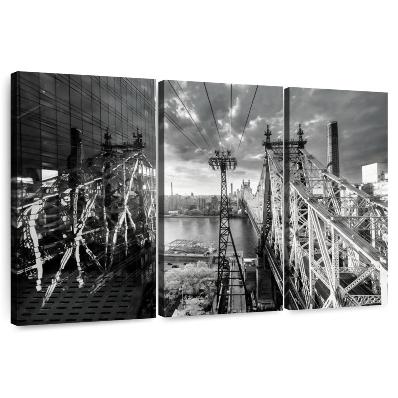 Rorry Silent Cityscape, 48" H x 74" W
