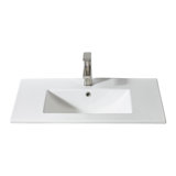 30'' Ceramic Single Bathroom Vanity Top with Sink