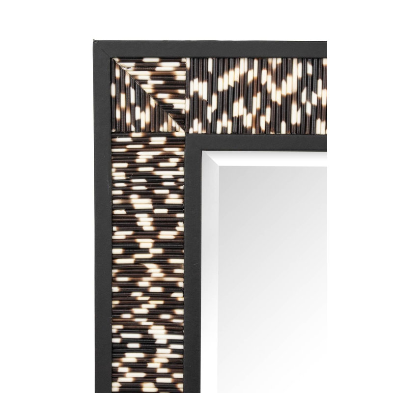 Medium 37" Genuine Quill Accent Mirror