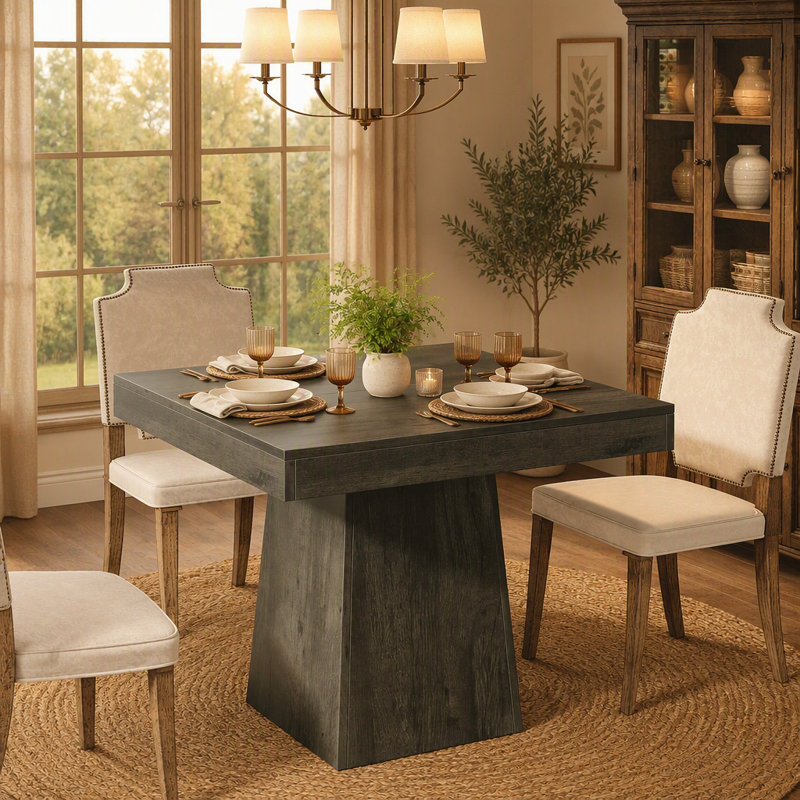 Table de salle à manger, Noir