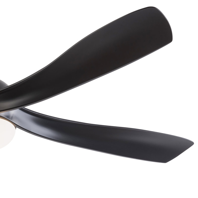 Ventilateur de plafond 52 pales 5 couleurs avec télécommande 52 pouces, Noir, noir, noir, noir, Noir, noir, noir, noir