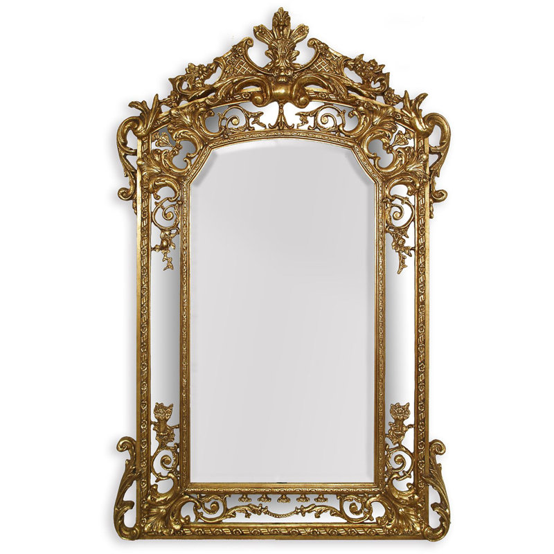 Park Lodge Flat Beveled Wall Mirror, 74" x 43" 