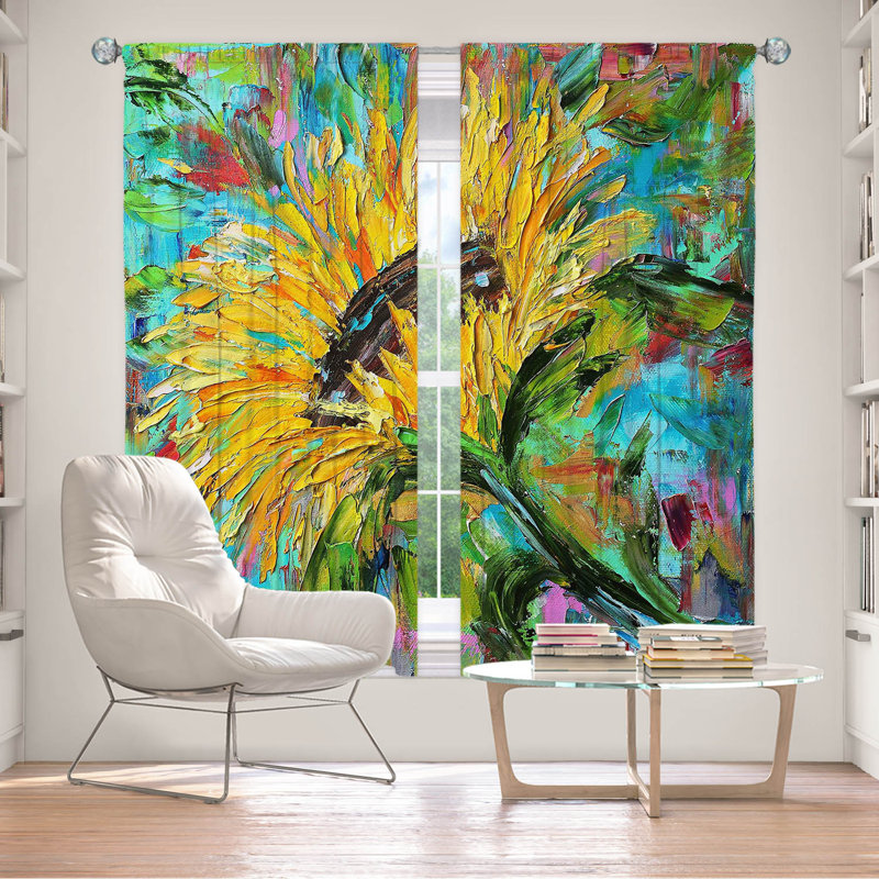 Ensemble de rideaux en polyester 2 pièces, L 40 po x L 82 po