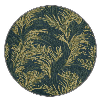 Washable Wakame Vegetables Area Rug