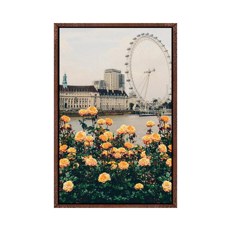 Ievgeniia Bidiuk by Ievgeniia Bidiuk - Floater Frame Gallery-Wrapped Canvas Giclée on Canvas, Classic Wood