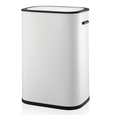 55L Automatic Trash Can with Motion Sensor, Soft-Close Lid & Removable Inner Bucket for Kitchen, Bathroom, Bedroom