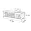 47.2in Shoe Storage Bench