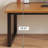 Brown Rectangular Solid Wood Writing Desk-742825388