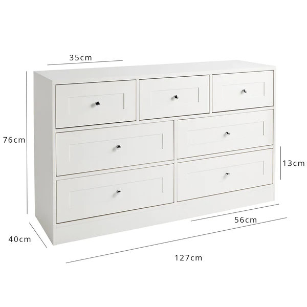 Benten 7 Drawer Chest