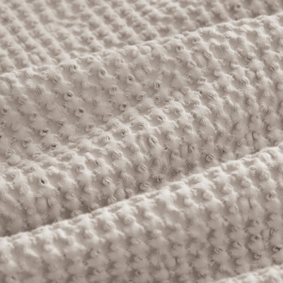 Essential Collection 100% Cotton Waffle Weave Duvet Cover Set