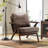 Joichiro 29.5" W Vegan Leather Upholstered Accent Chair with Solid Wood Frame-1668648576-1639343755