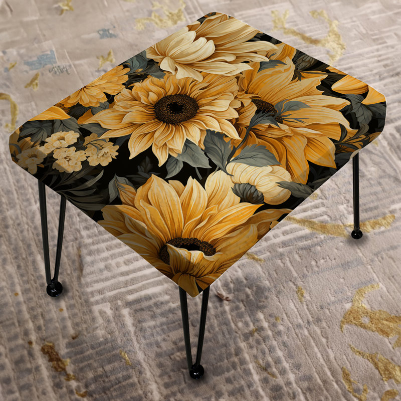 Repose-pieds Rustic Yellow
